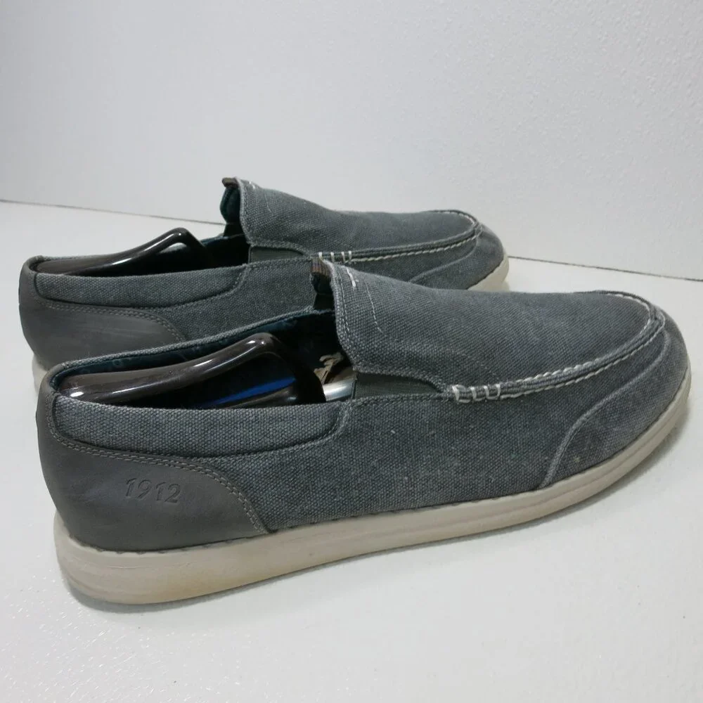 Nunn Bush Canvas Casual Dress Loafers Men's Footwear Moccasins Shoes 12 W